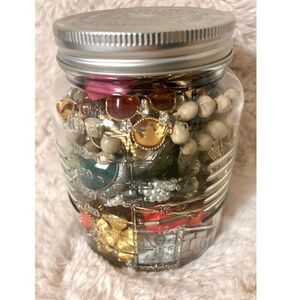 Jewelry Jar Craft Junk Jewelry